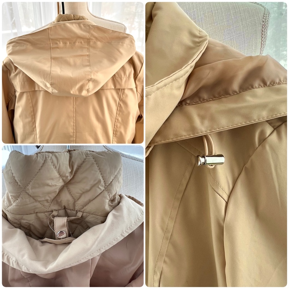 Lands’ End Ladies 3-in-1 Systems Jacket Tan Size Large NWT - Picture 12 of 16